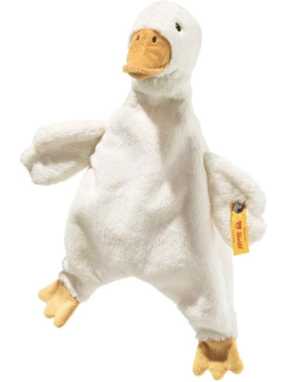 Handcrafted Premium Plush Classic Lovey Security Blanket - 11" Gilda Goose